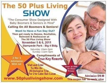 Calgary 50 plus living show coupon