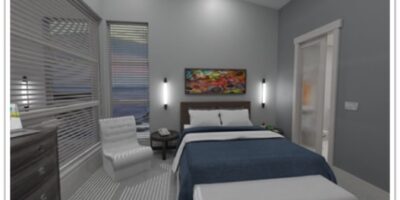 Residences at Sunrise Ridge Master Bedroom Ph 6 Rendering